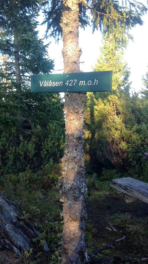 Her burde det vel stått 420 moh.