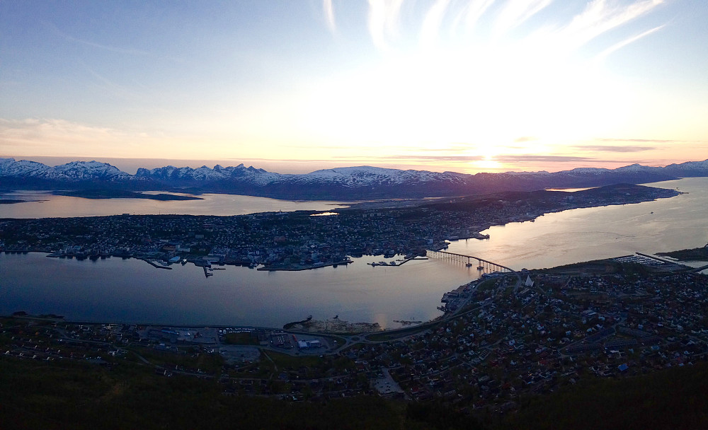 Panorama fra Fjellstua.