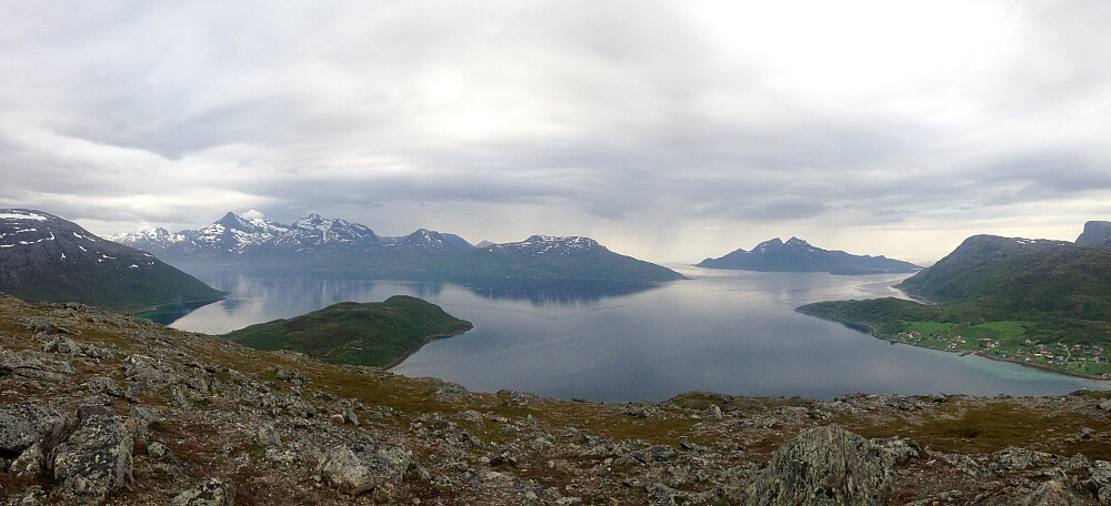Panorama fra Trehørningen.