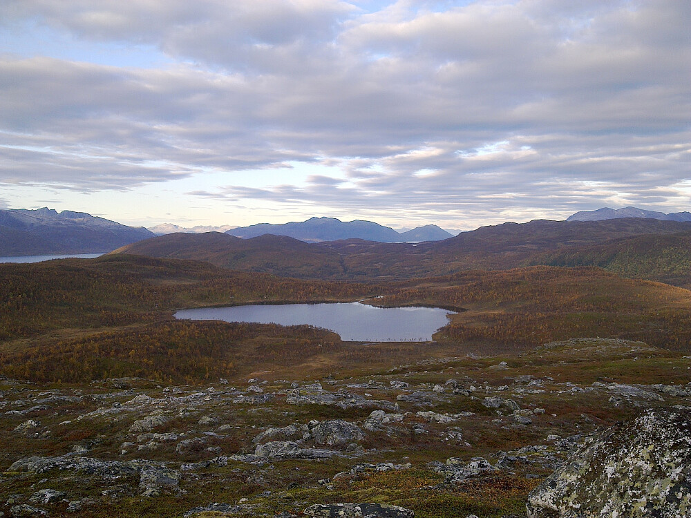 Movikvatnet som ligger 189 moh.