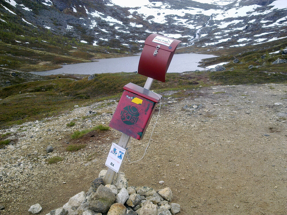 Turmålet er nådd. Krokvatnet.