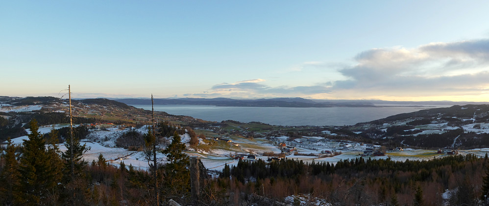 Panorama fra Luråsen.