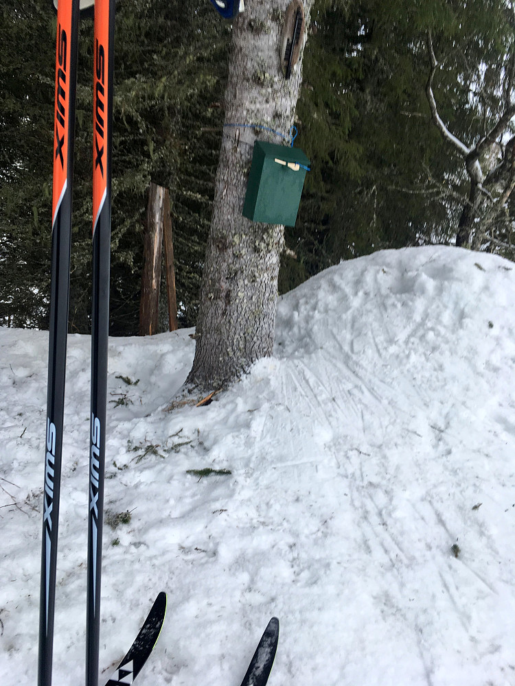 Trimpost ved Åsbua.