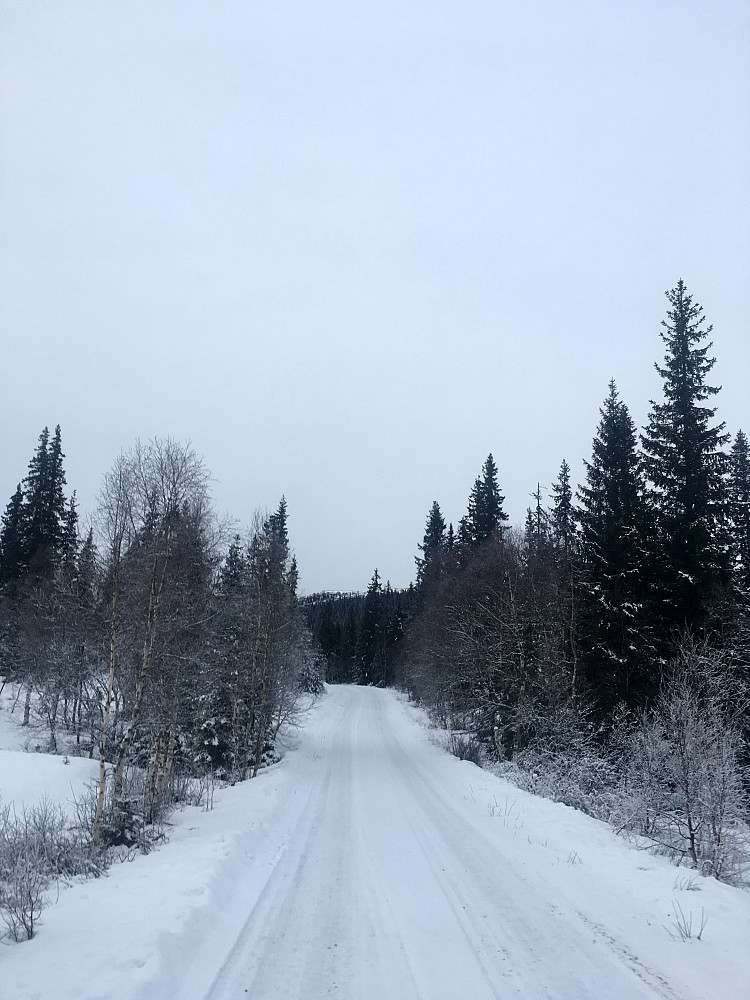 Greit å gå her i dag.