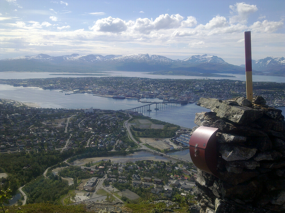 Ikke noen som kan klage på utsikten her.