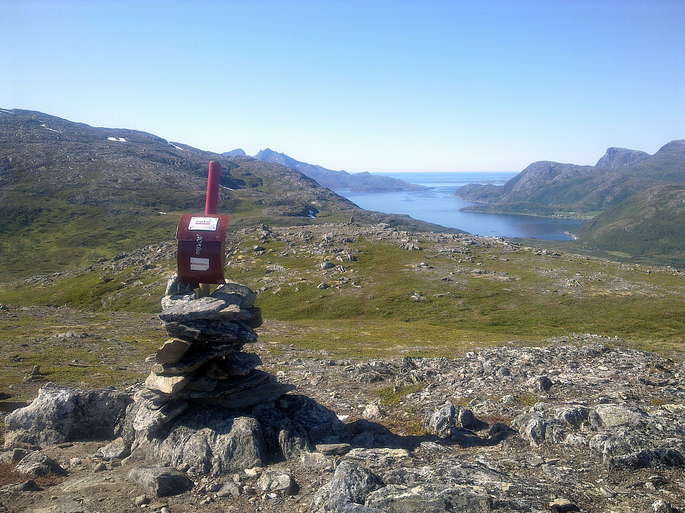Jamnfjellet 380 moh.