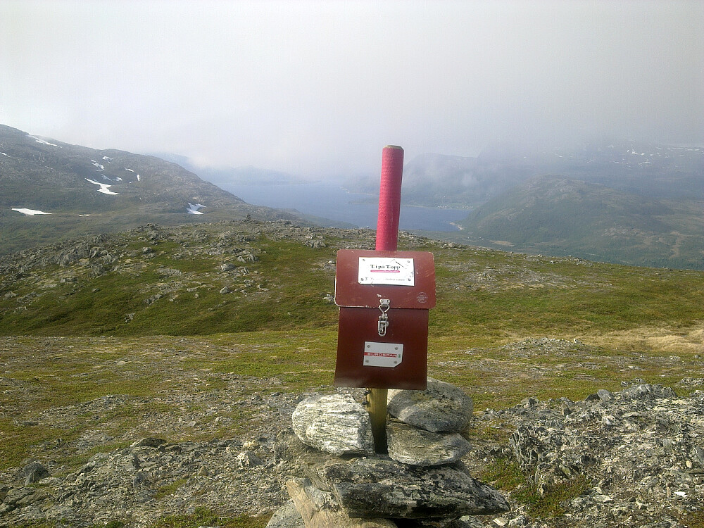 Litt grått på Jamnfjellet i dag.
