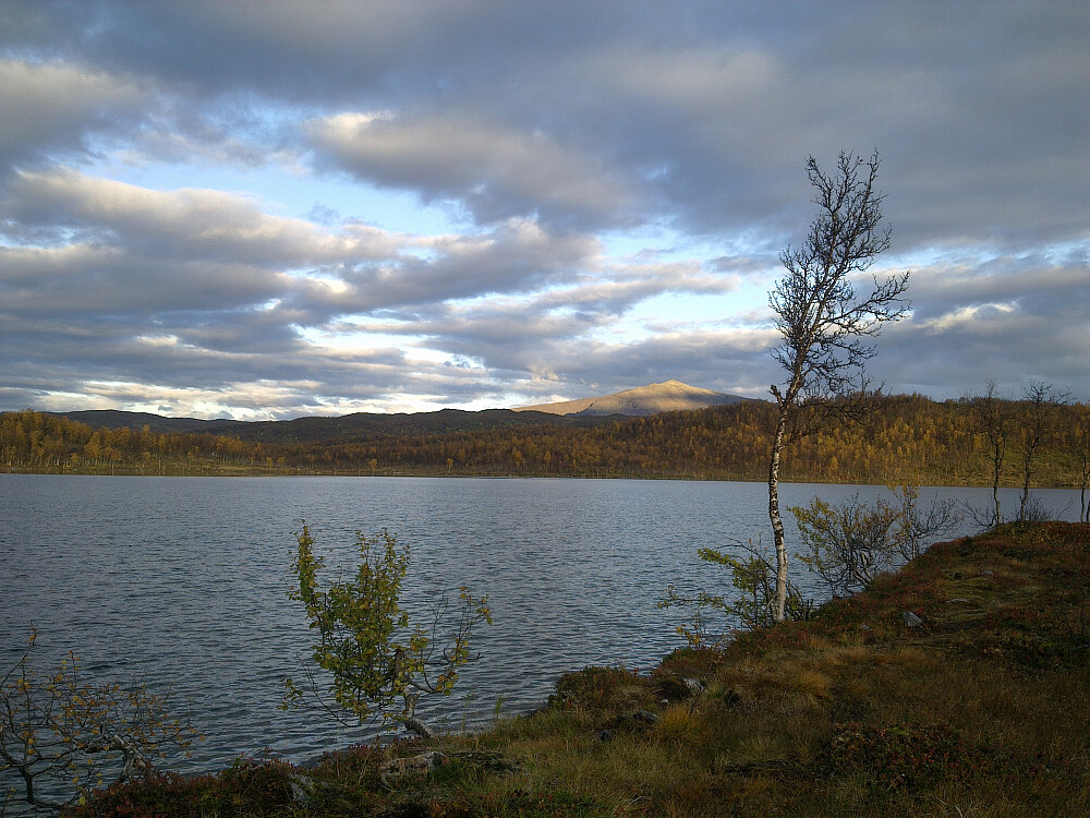 Fint her ved vatnet i dag.