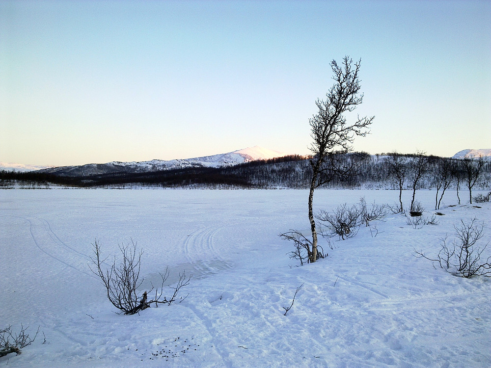 Klar blå iskald himmel!