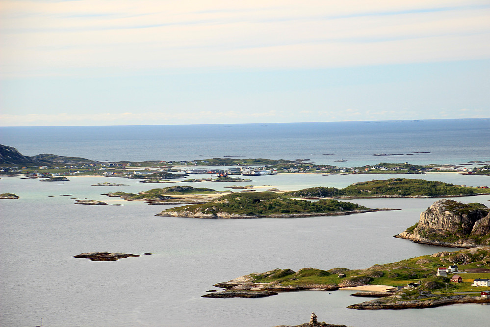 Sommarøy en herlig plass på en fin sommerdag.