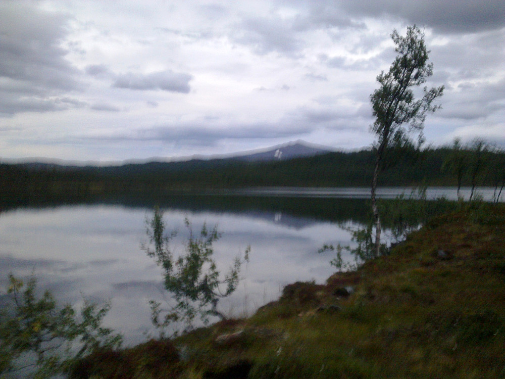 Fint og stille her i kveld.