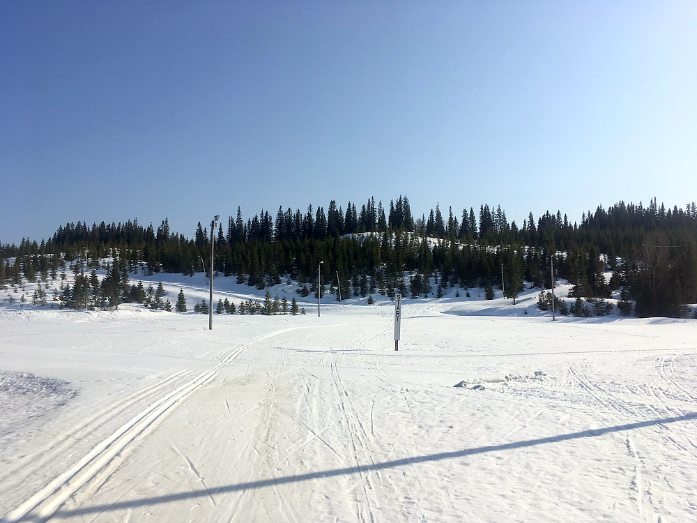 Fine ski forhold enda her ved Hovsteinan.
