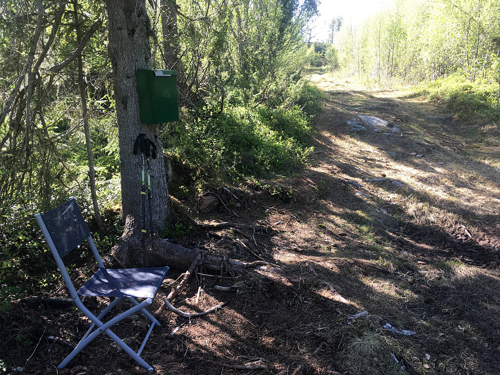 Birgerrunden Trimpost med relax stol.