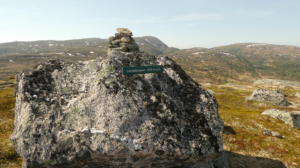 Merkingen er på "bare"428 moh.