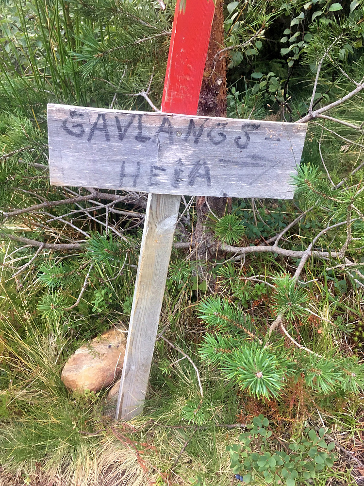Greit med litt merking da man ikke har vært her før.