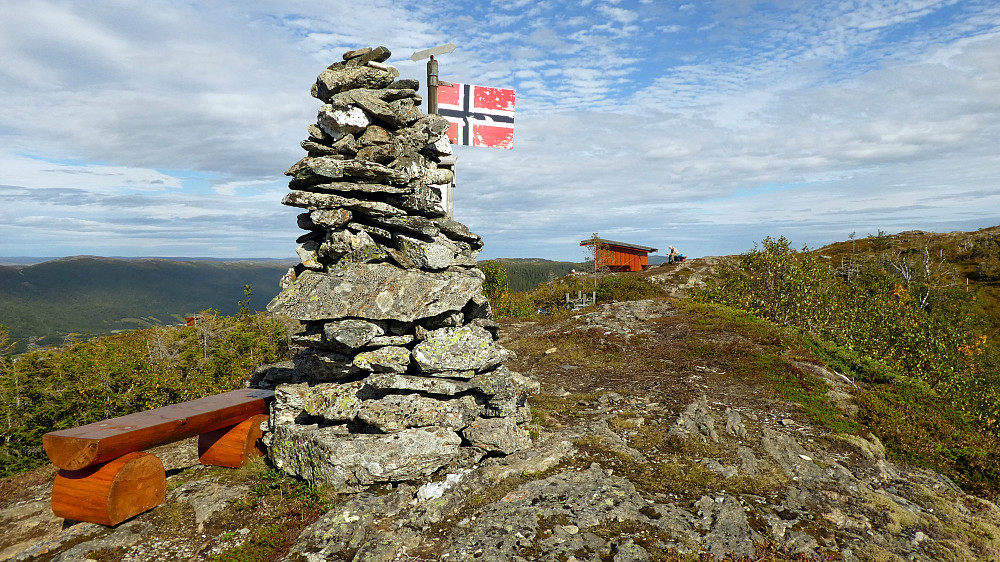 Toppvarden på Storhåmmårn.