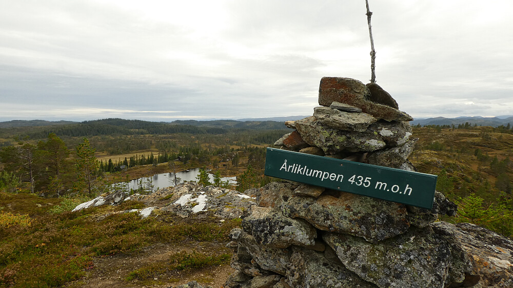 Toppen med fin utsikt.
