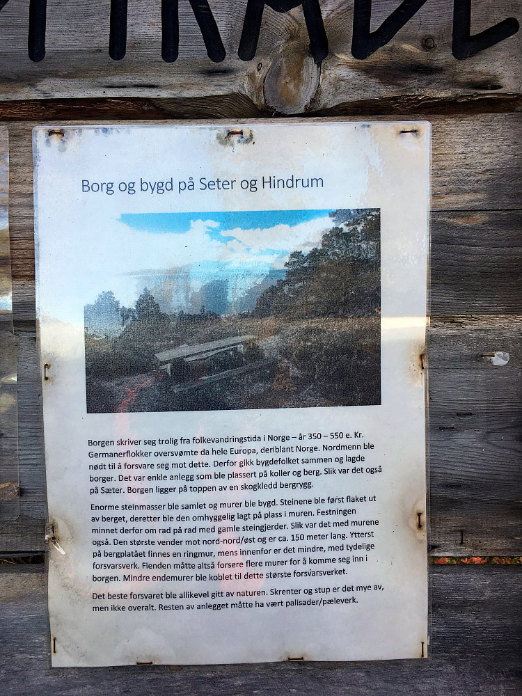 Litt info om området.