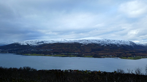 Kvaløya med Kjølen 790 moh.