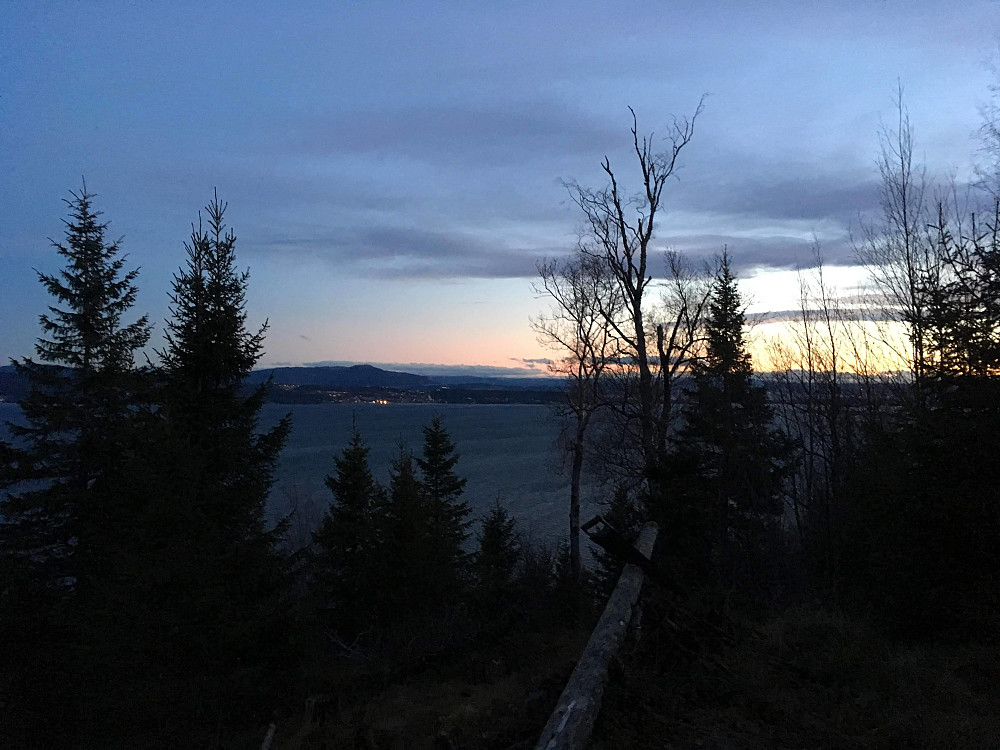 Mot Småland,Frosta fra Beitkammen.