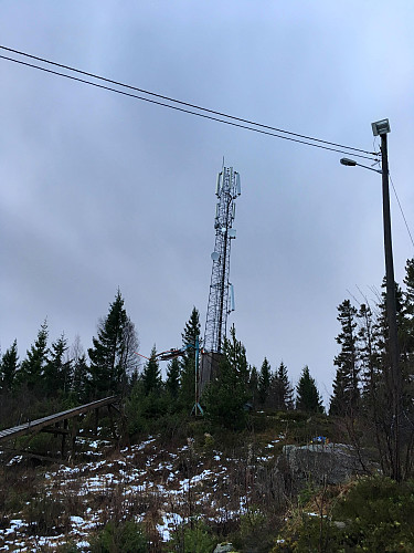 Telemasta på Storhaugen.
