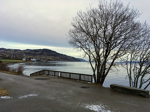 Fra Grandefjæra mot Hammerberget.