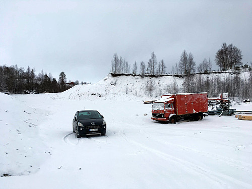 God plass å parkere her.