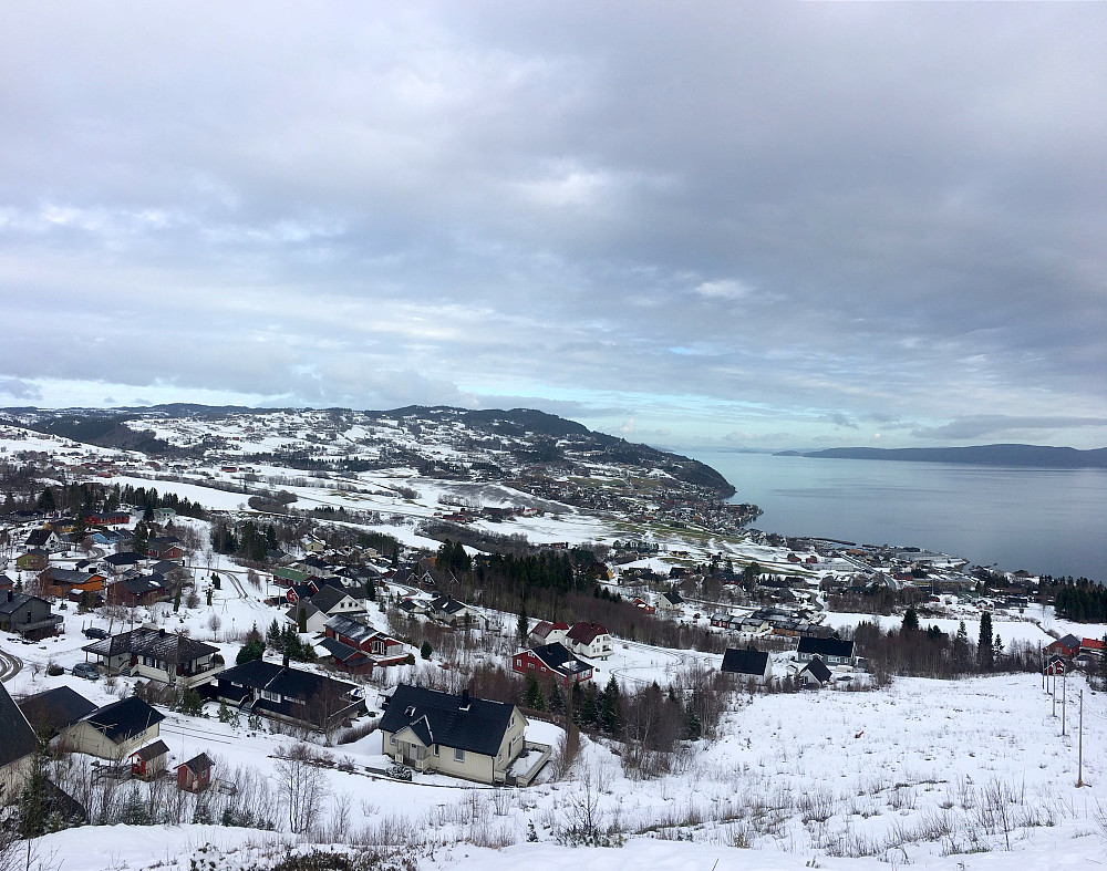 Panorama fra Storhaugen.