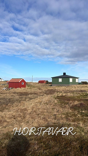 Det grønne huset står lengst sør på øya og det siste som var bygd.