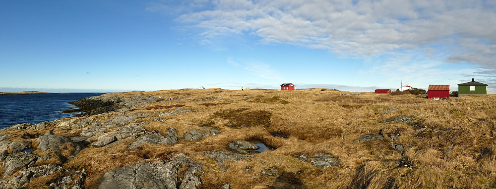Panorama fra sør mot nord.