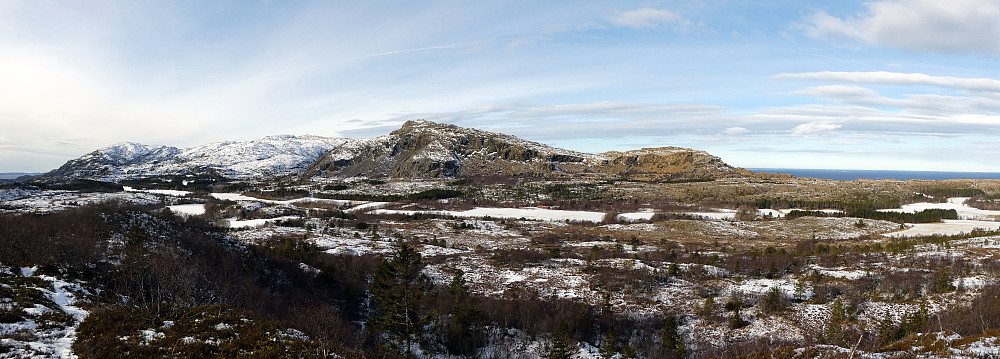 Panorama mot Hundøiran (Størvet)