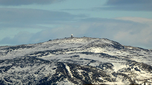 Fri sikt til Naglen 611 moh. på Olsøyheia.