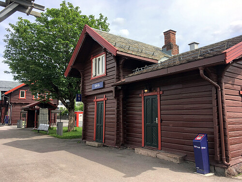 Kjelsås Stasjon. Her startet turen.