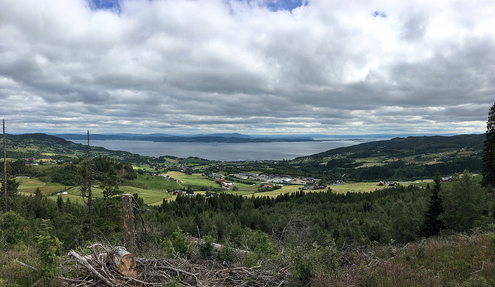 Panorama fra Luråsen Utsiktpunkt.