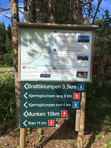 Revelltunet var startpunktet for turen.
