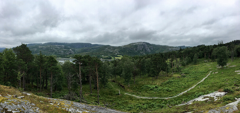 Panorama fra bautaen.