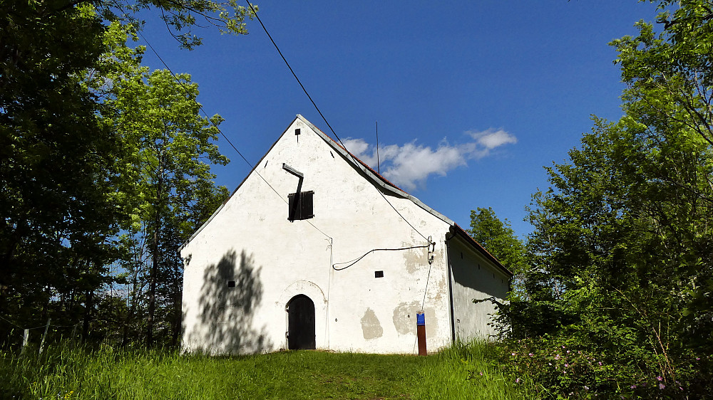 Krutthuset er et gammelt bygg.