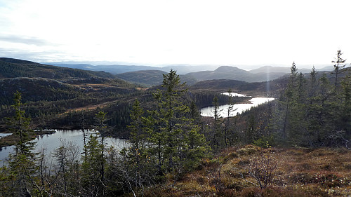 Okstjønna og Malitjønnan.