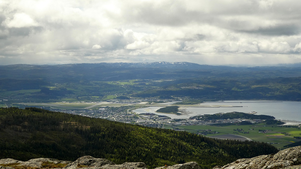 Stjørdal og Værnes Lufthavn.