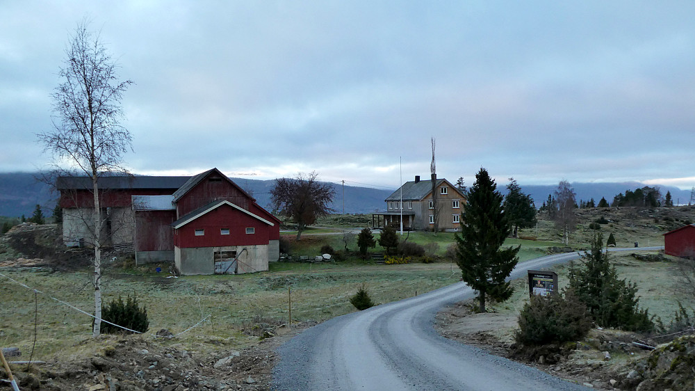 Selli gård.Petter sitt barndomshjem.