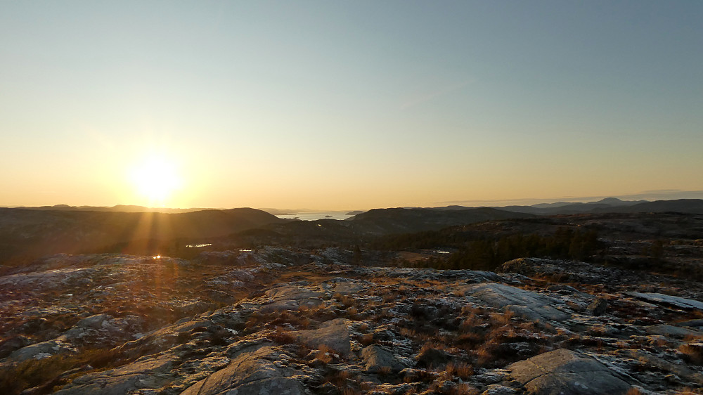 Ut mot Trondheimsfjorden.