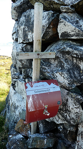 Mye "ørne guano"her ved sjømerket.