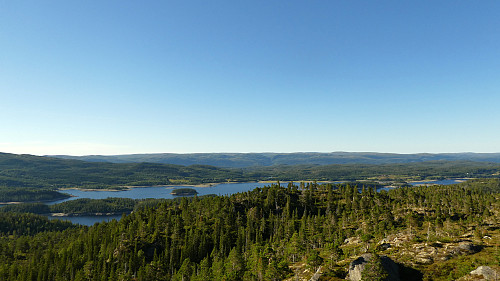 Utsikt mot Meltingen fra Rotheia.