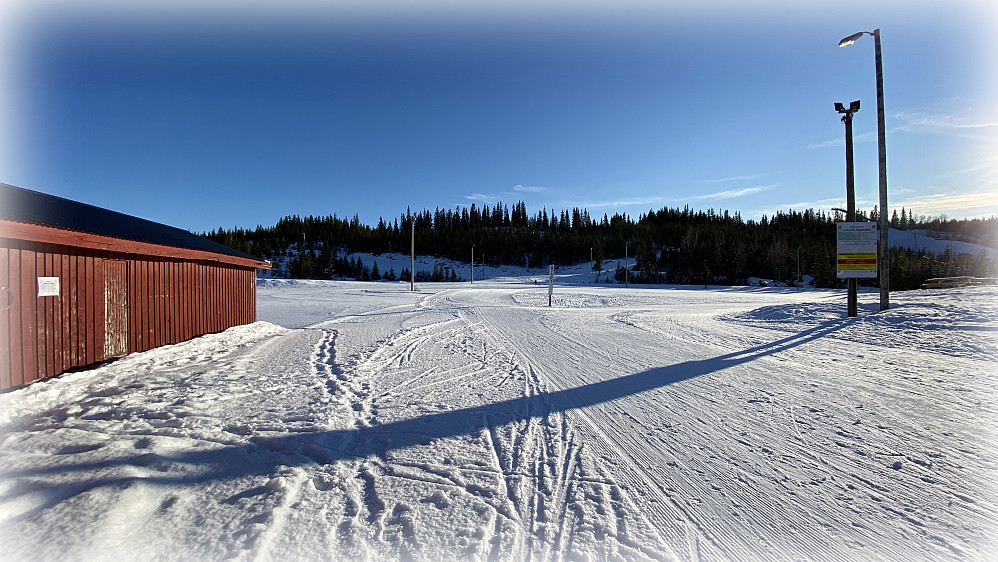 Startet som vanlig på skistadion-Hosteinan.