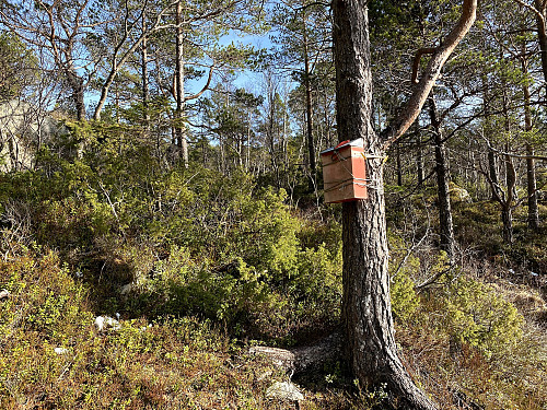Her ble det satt opp en trimpost i 1999.Høkkamtrimmen.