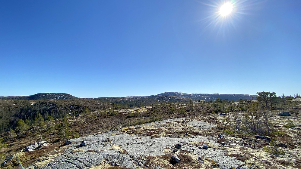 Sørvikklumpen lengst unna her.