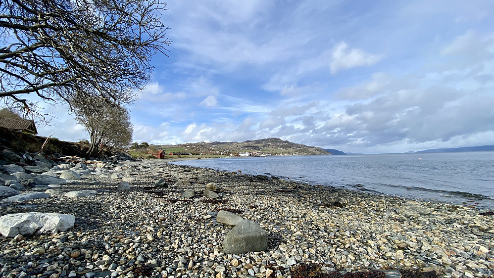Tilbake til start.Grandefjæra.