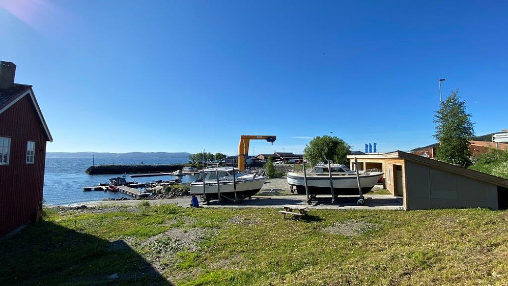 Slippen i Leksvika.
