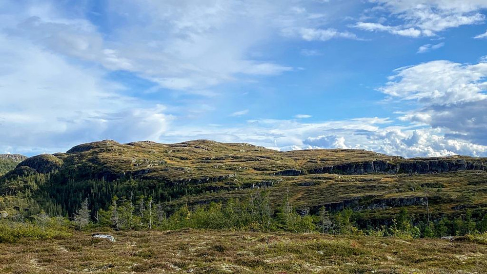Der mot sør ligger Magnhildheia.