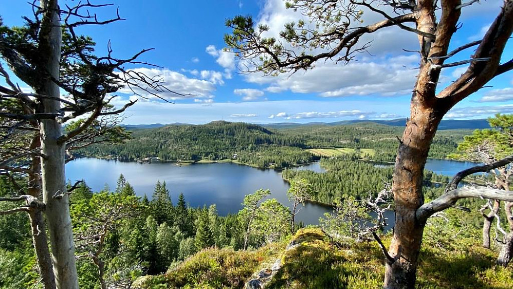 Raudfjellet midt på her.